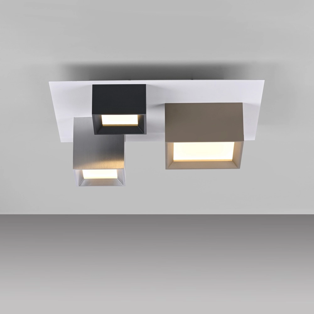 Led ceiling light Pure Manhattan 3-light Paul Neuhaus 4012248396872