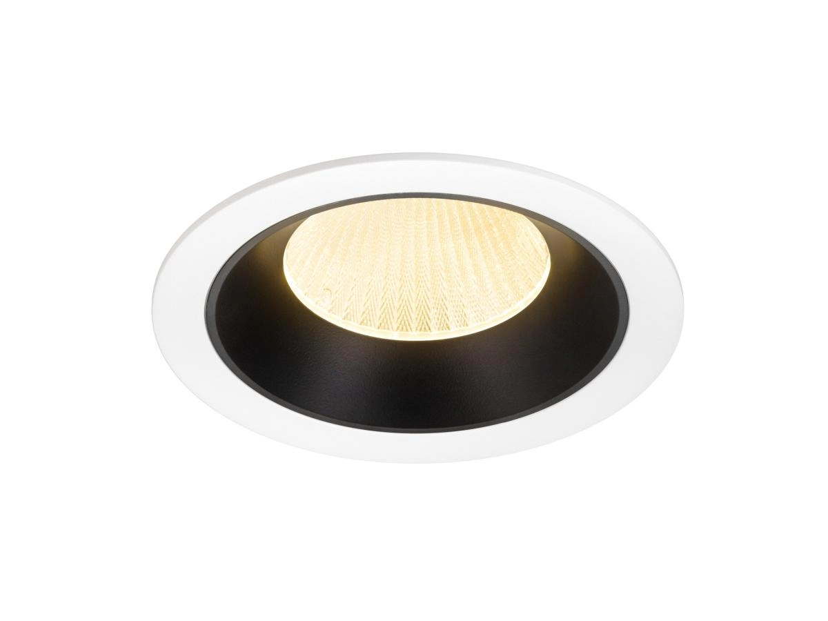 Recessed spotlight Numinos XL white/black 3000K - 20deg