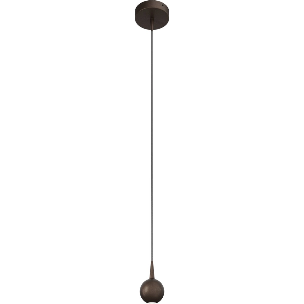 Pendant lamp Talana cocoa brown Ø 6cm