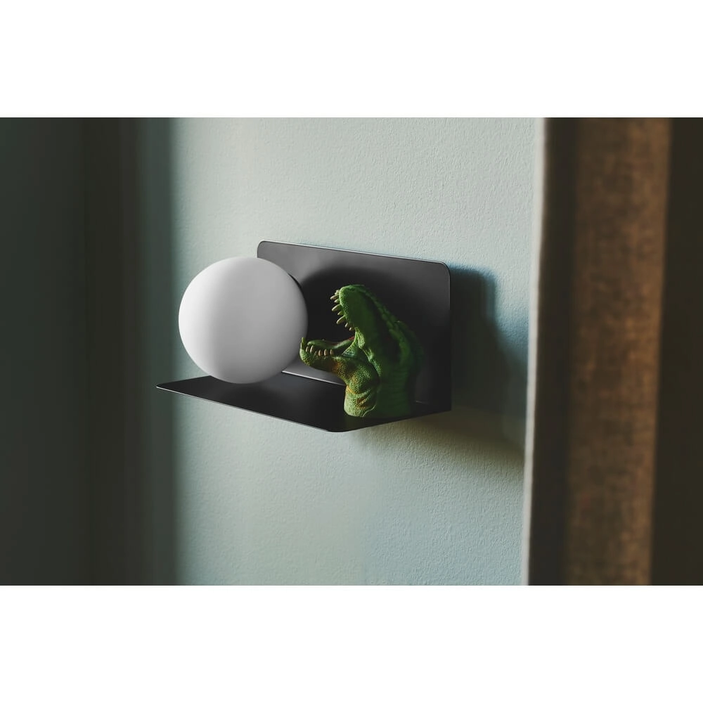 Wall lamp with sphere Lilibeth black Nordlux 5704924016028