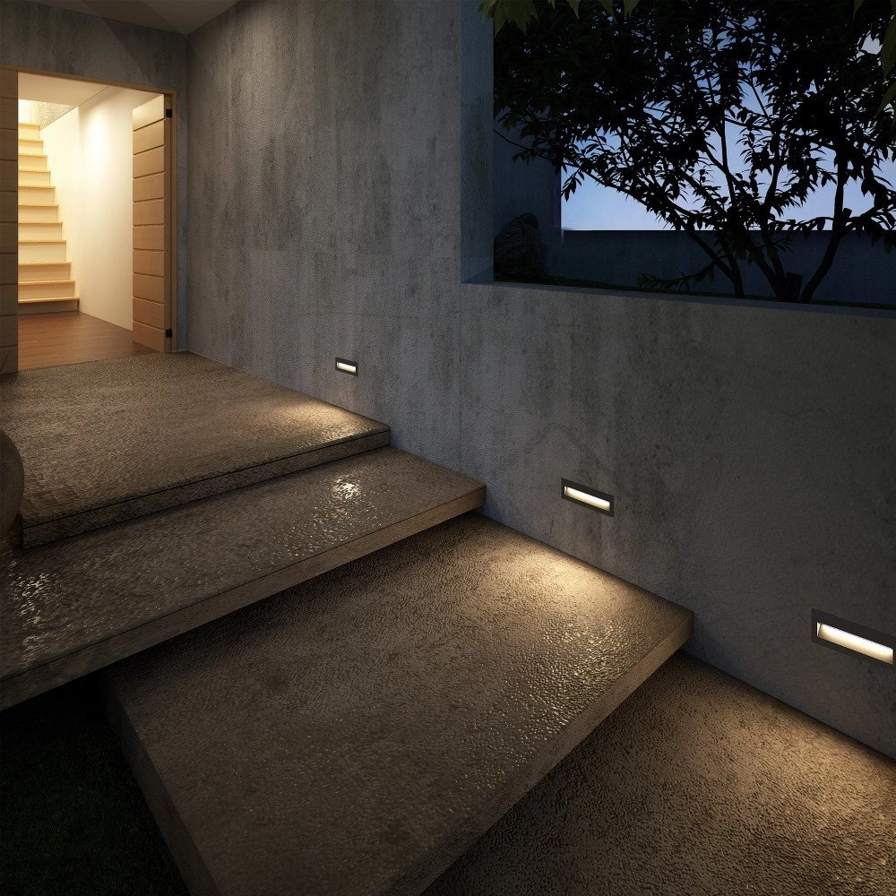 Black stair lighting Slice KS Verlichting 8714732750301