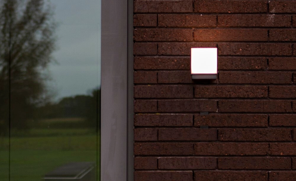 Square wall lamp Cuba anthracite design Lutec 6939412012452