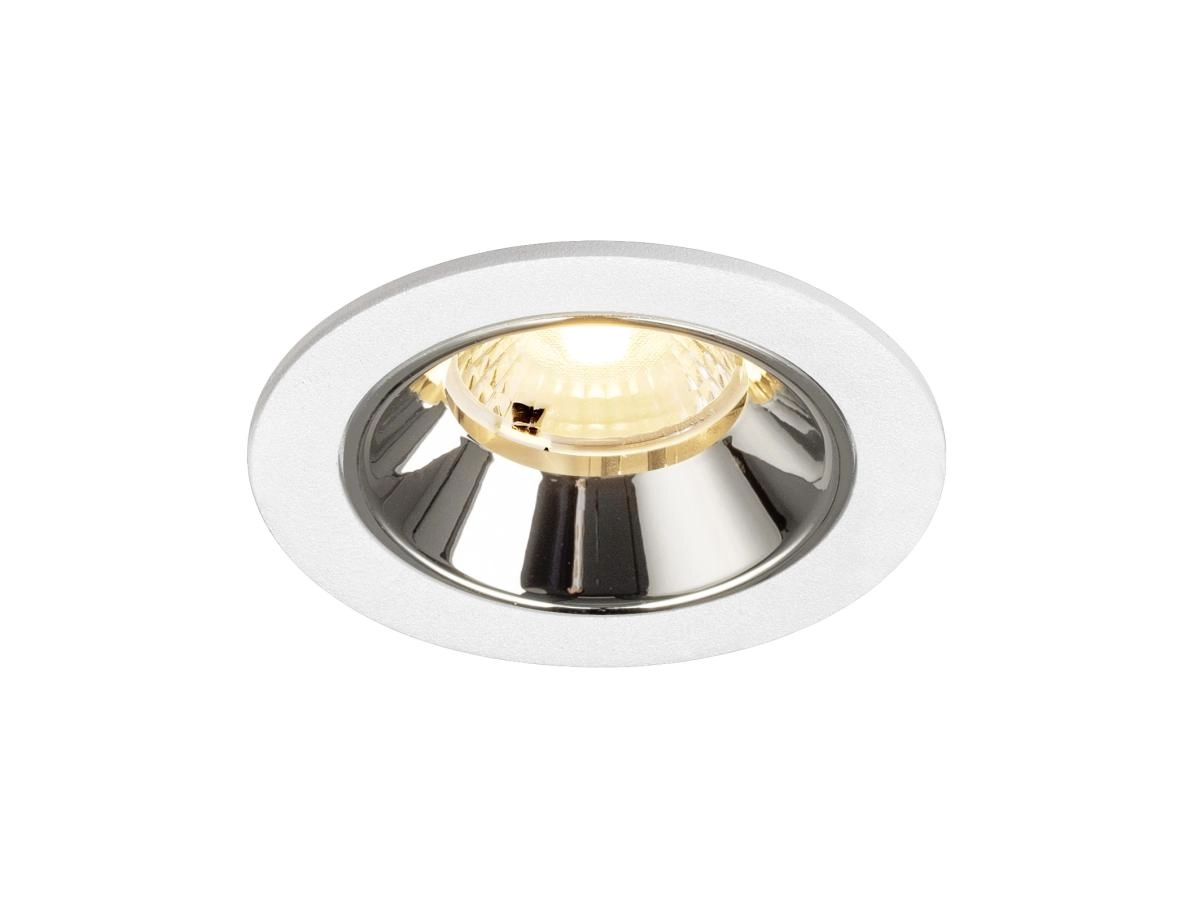 Recessed spotlight Numinos S white/chrome 3000K - 40deg