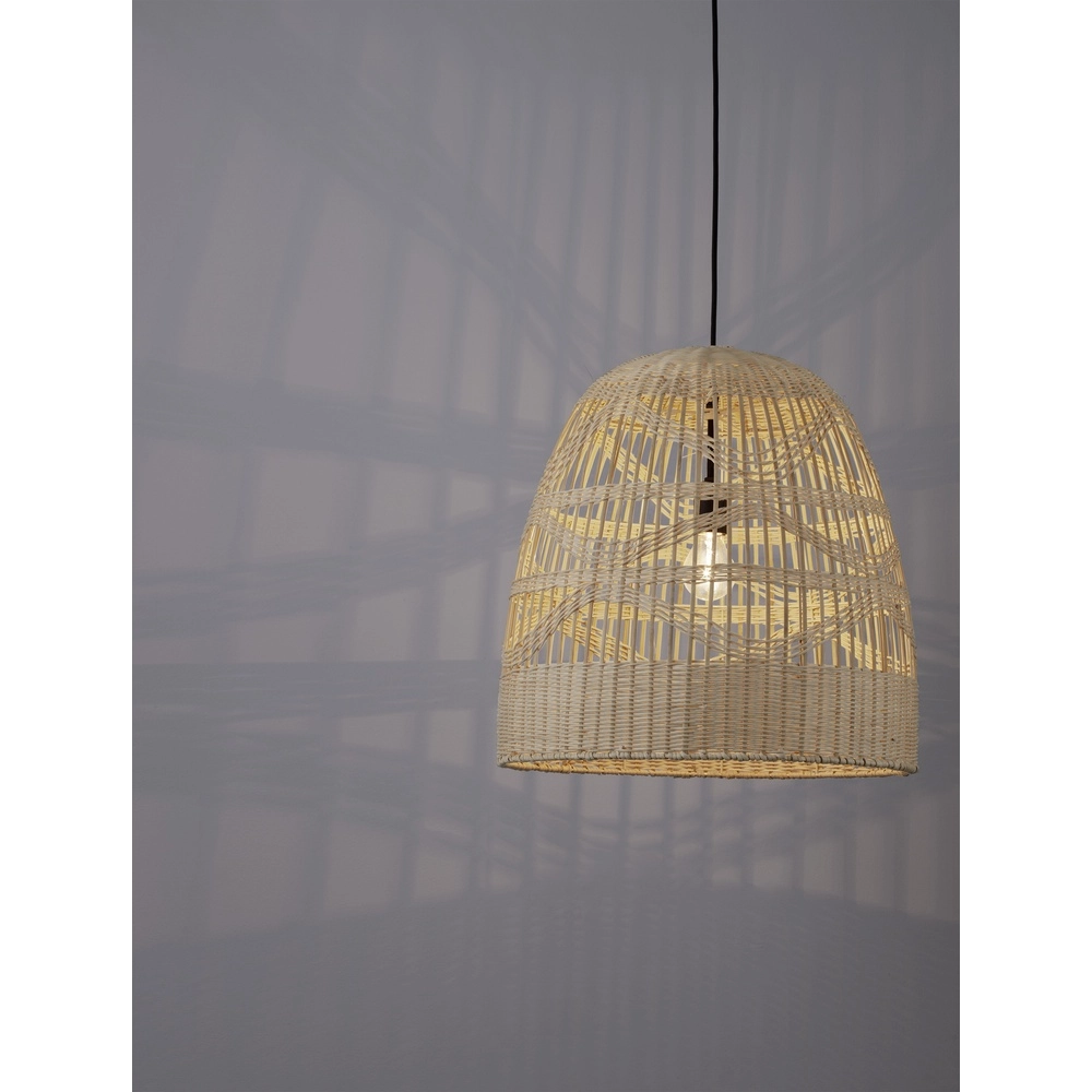 Rattan pendant lamp Marlo Ø 46cm Lyora 5212017438836