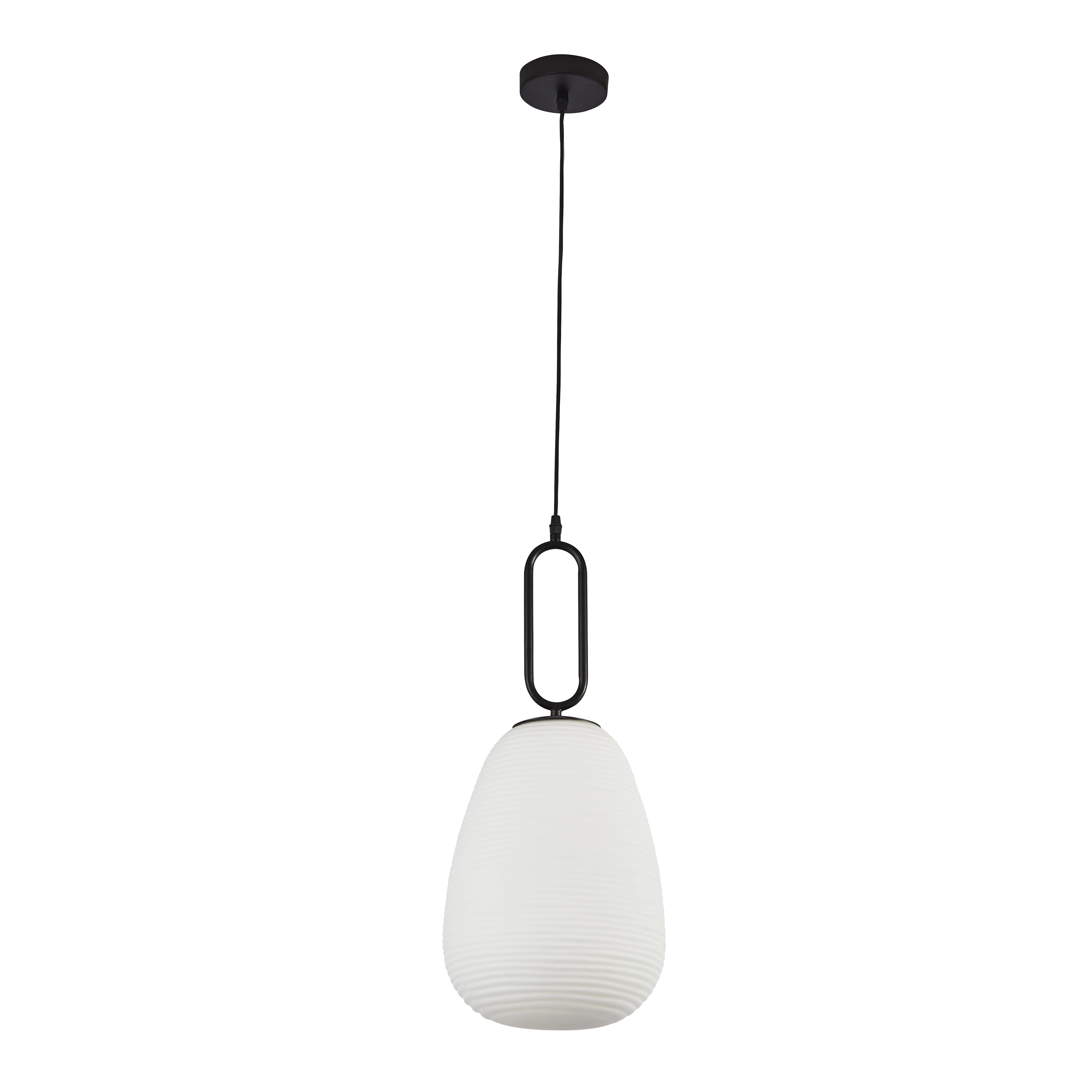 Glass pendant lamp Elixir Searchlight 5053423174556