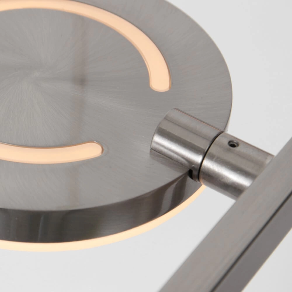 Flexible led pendant light Soleil Stainless steel Steinhauer 8712746167344