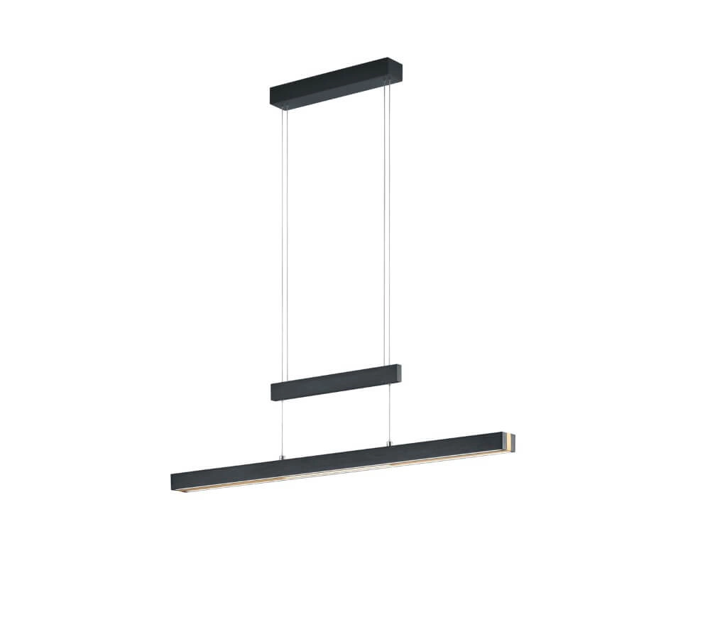 Hanging lamp Trajan black