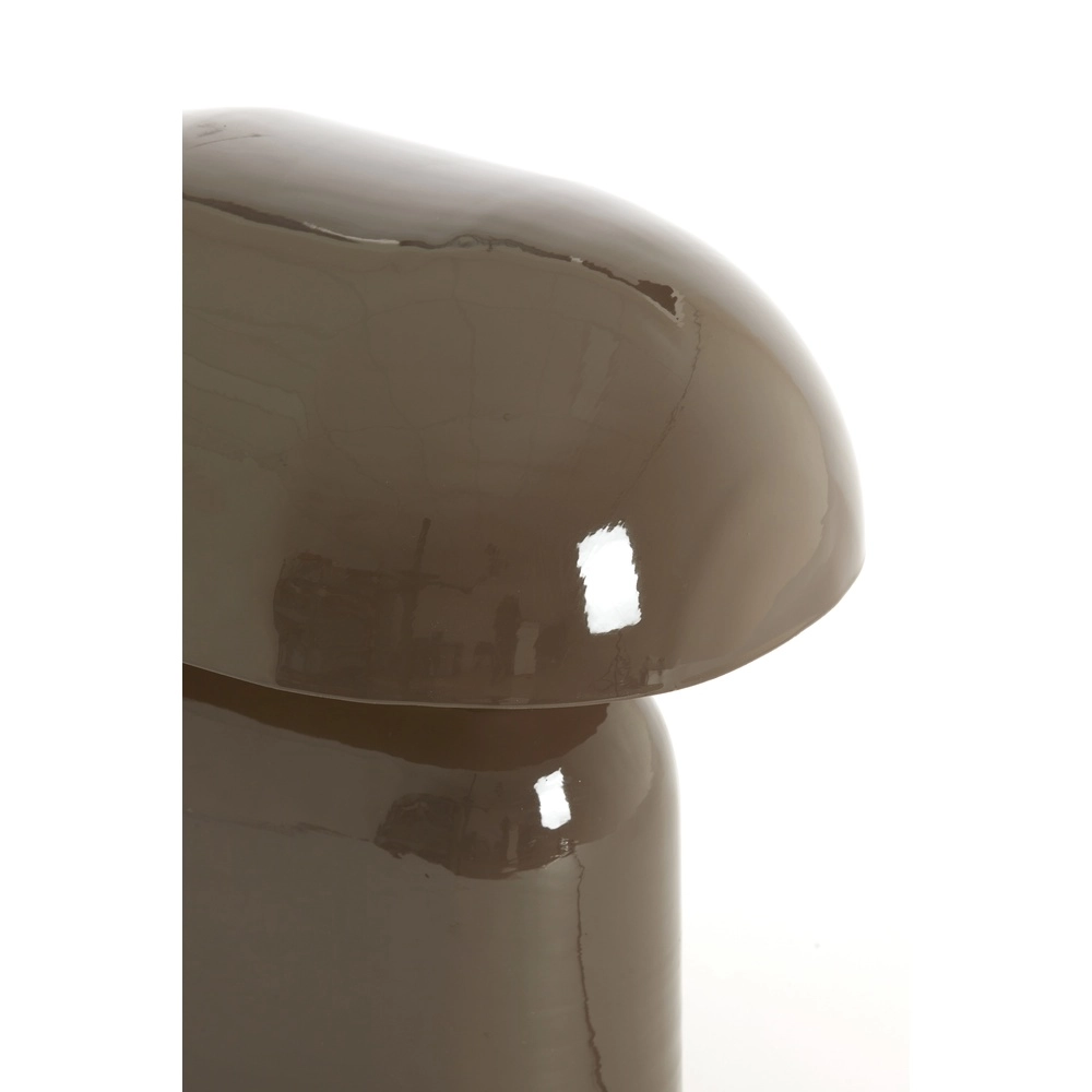 Table lamp Todd oval - gloss dark brown Light & Living 8717807818944