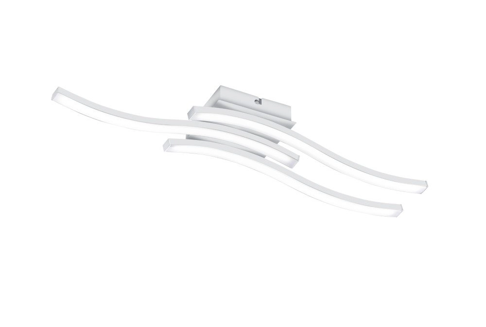 Design ceiling lamp Route 3-light white