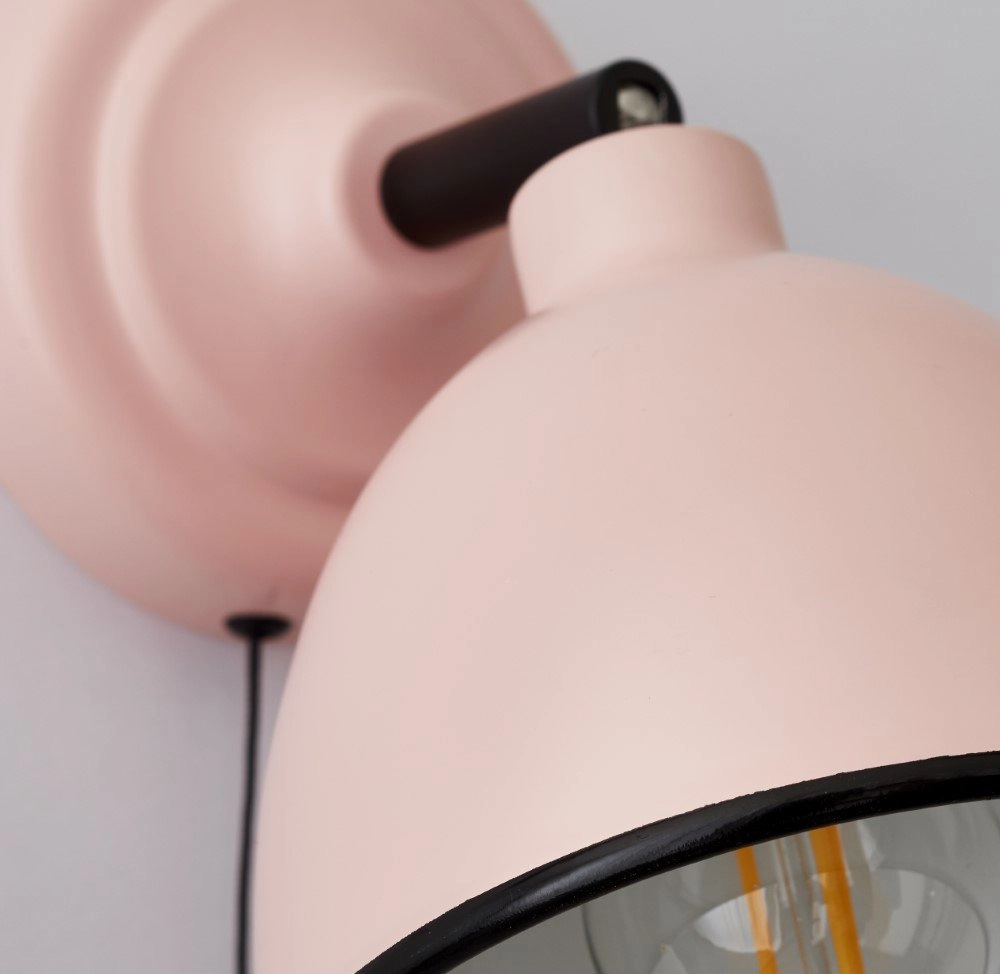 Pastel wall lamp Telio Pastel pink Brilliant 4004353355370
