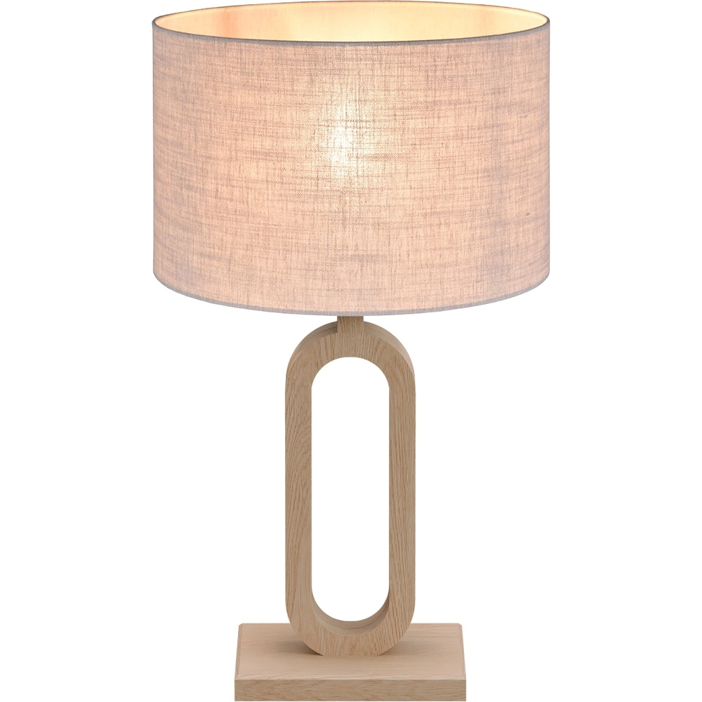 Table lamp Sino Loop 39cm light wood Masterlight