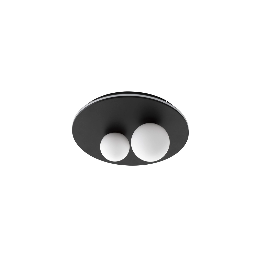 Design ceiling lamp Velna black Ø 40cm Lyora 5212017440228