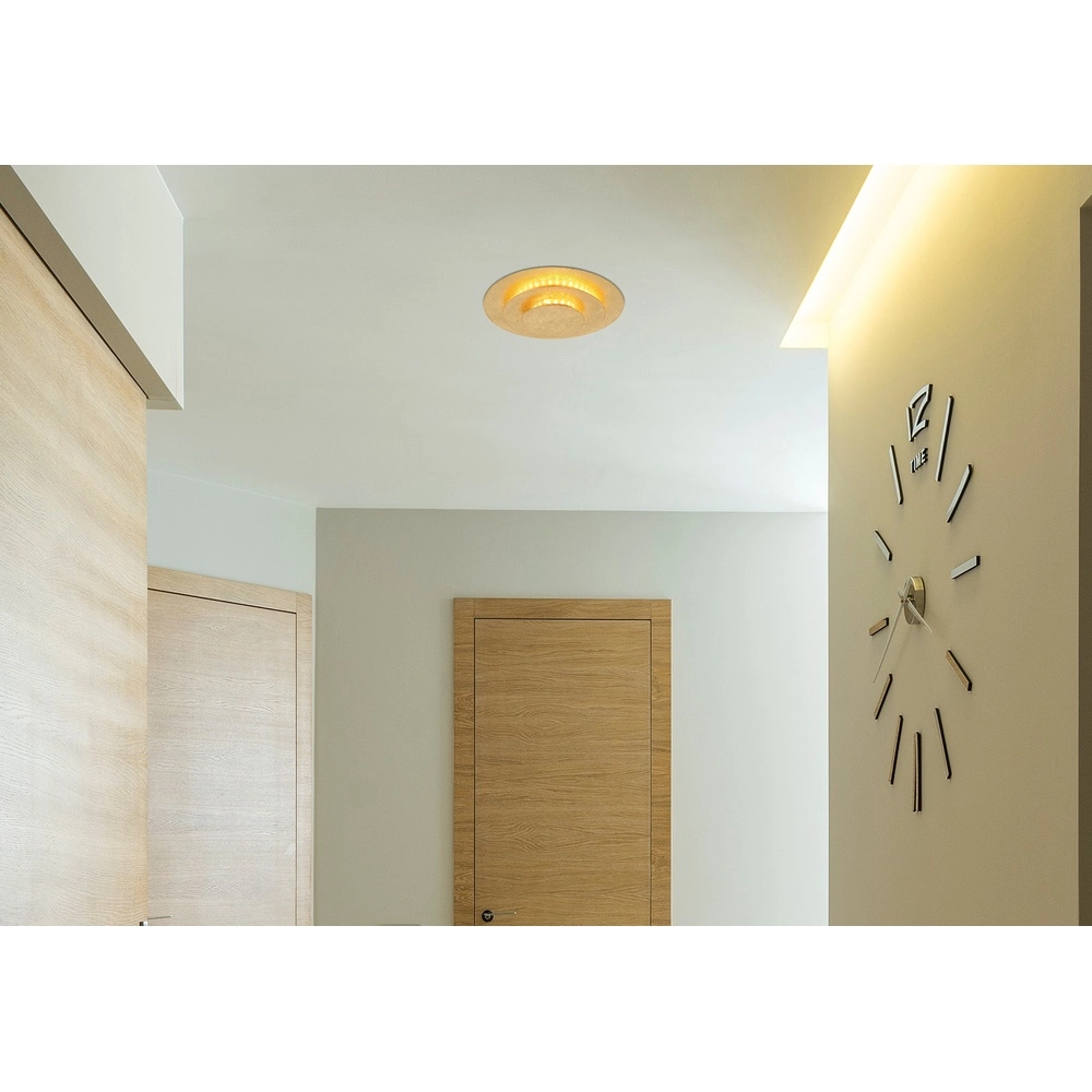 Golden ceiling lamp Heda Ø 18cm Globo 9007371458523