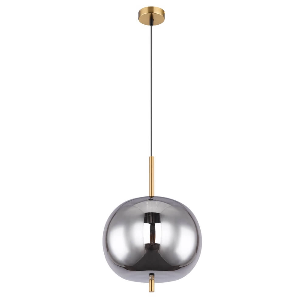 Golden pendant lamp Blacky I only Ø 30cm Globo 9007371422036