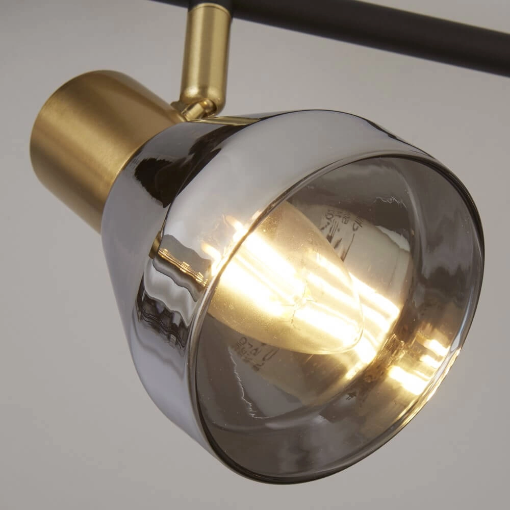 Ceiling light Westminster with smoke glass 4-light Searchlight 5053423227917