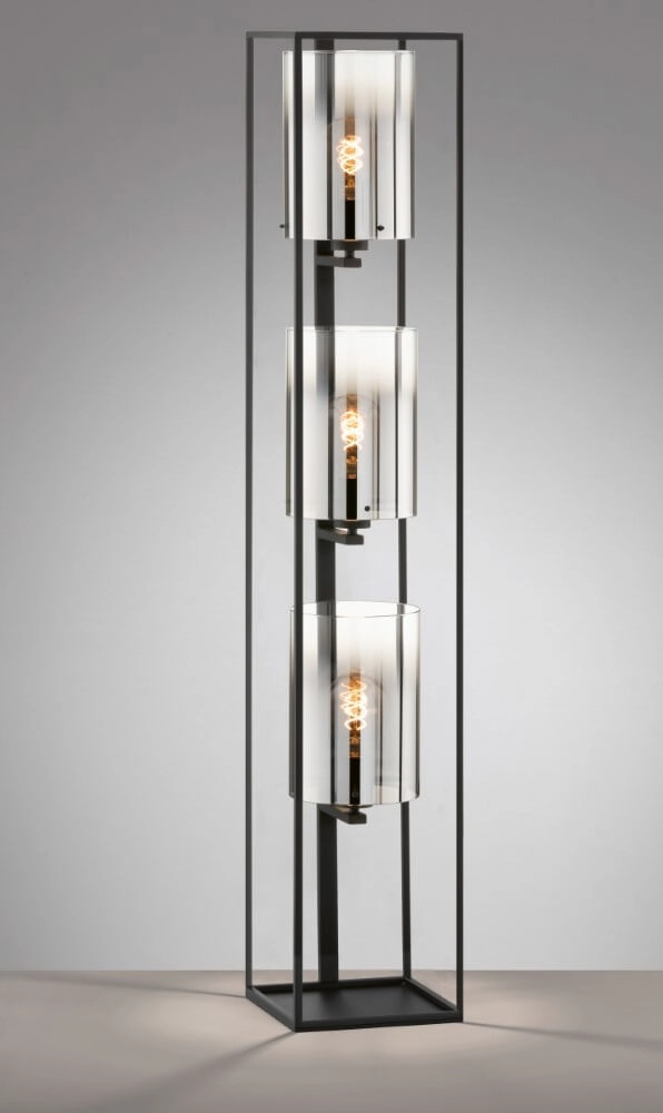 Floor lamp Samu smoke glass Fischer & Honsel 4003694404198