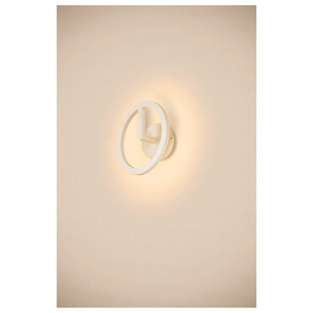 Sleek outdoor lamp Q-Ring white SLV 4024163290715