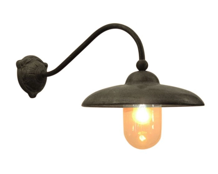 Outdoor lamp rural Lucce Matte Black