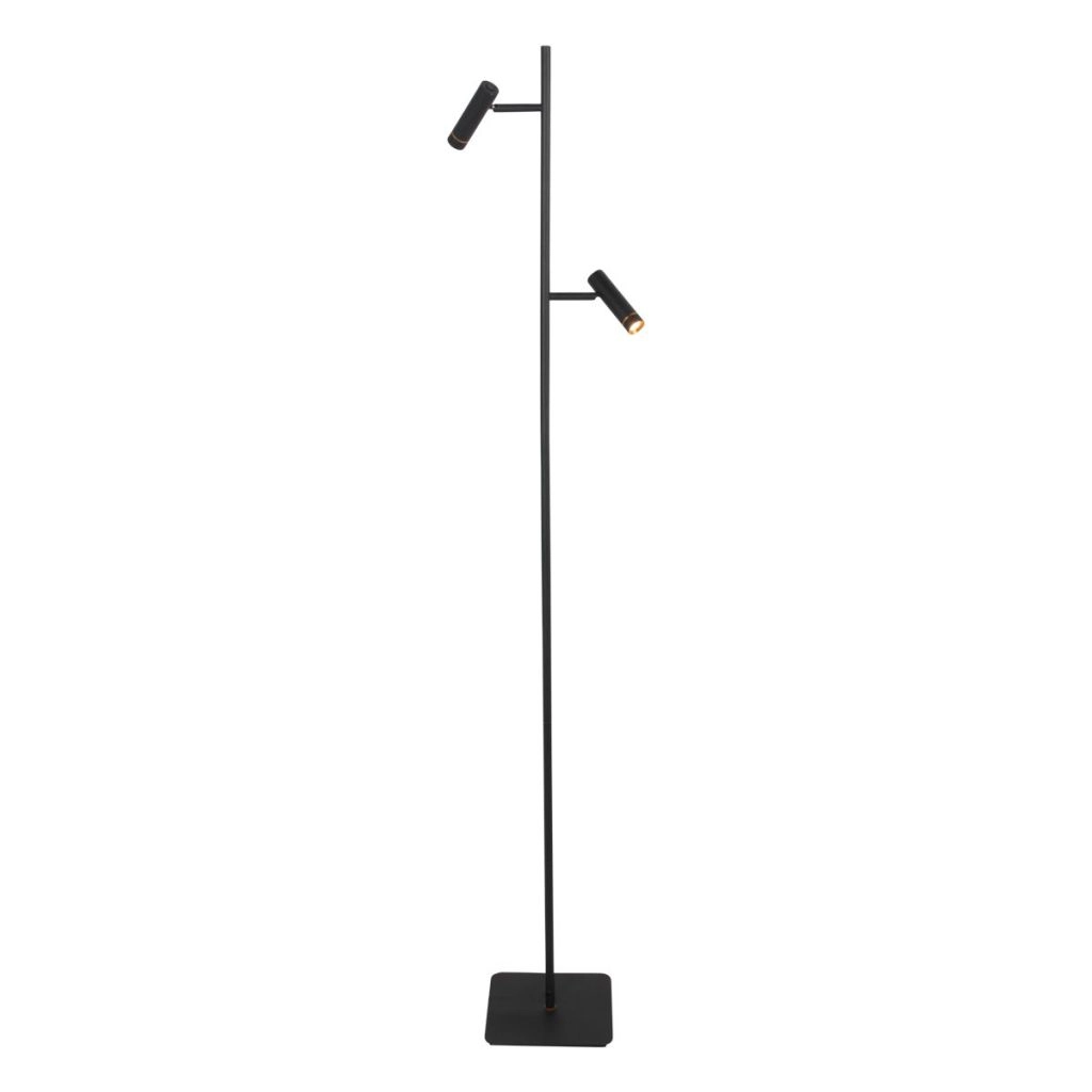 Floor lamp 2-lights Lumo Black