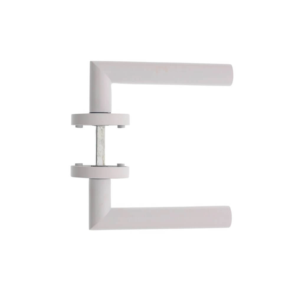 Tight door handle Bastian Round rosette white Intersteel 8714186494028