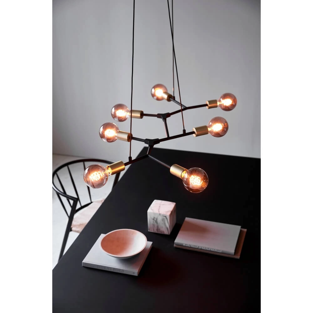 Design pendant lamp Josefine black oblong Nordlux 5704924001055