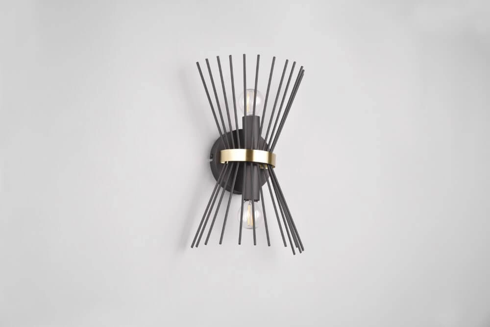 Design wall lamp Rod black Trio 4017807576795