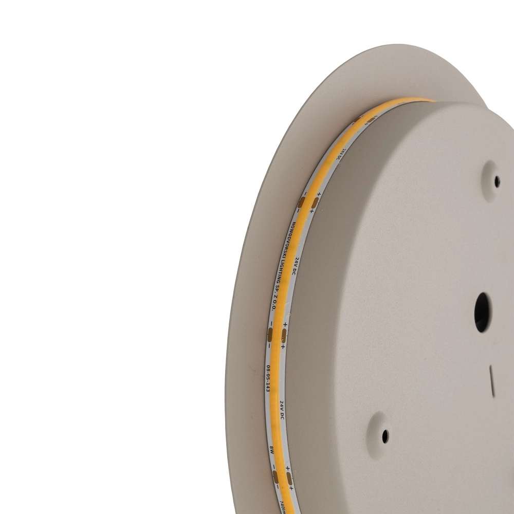 Design wall lamp Ring sand brown Ø 25cm Lyora 5903139126557