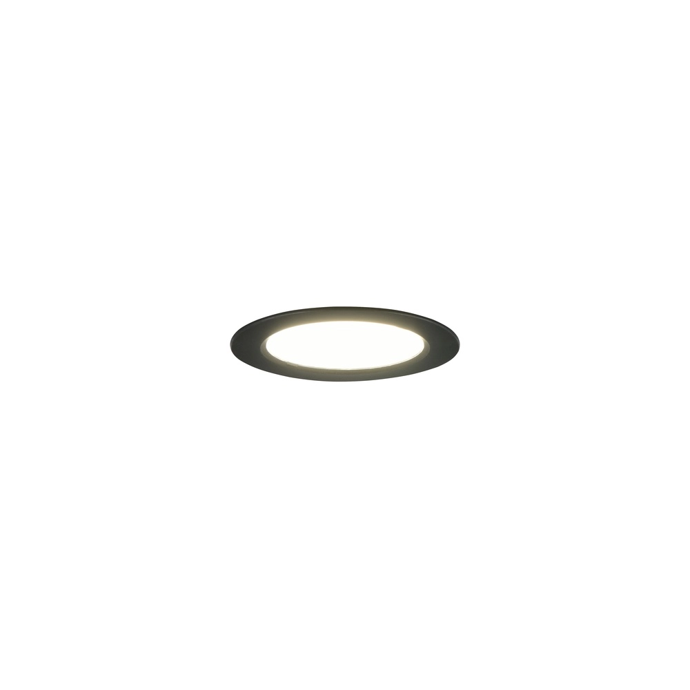 Recessed spotlight Ural black Ø 12cm Trio 4017807711455