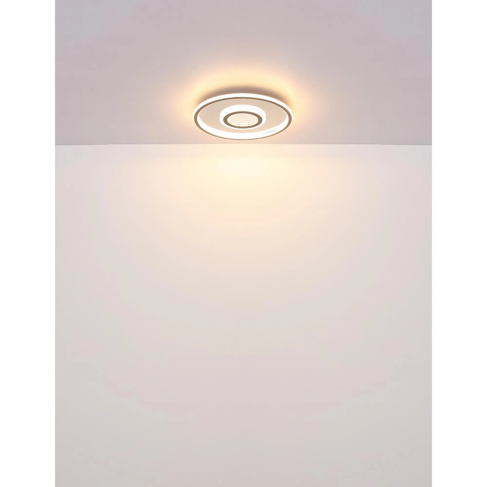 Ceiling lamp Cara round Ø 43.2cm Globo 9007371481101
