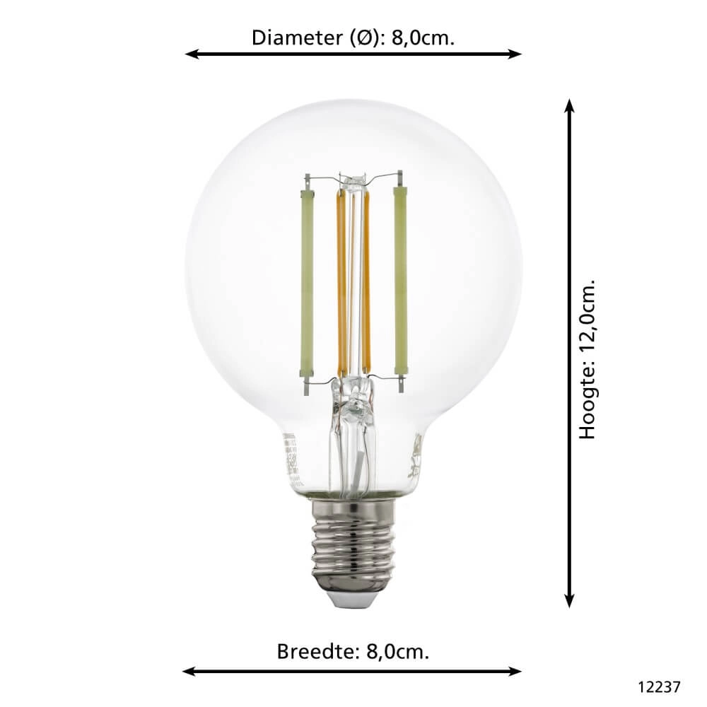 LED lamp bulb Zigbee - E27 - 6 watt - 2200-6500K - G80 Eglo 9002759122379