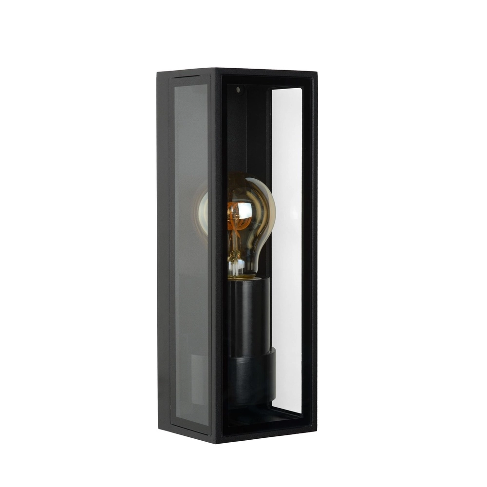 Design wall lamp Dukan IP65 black single
