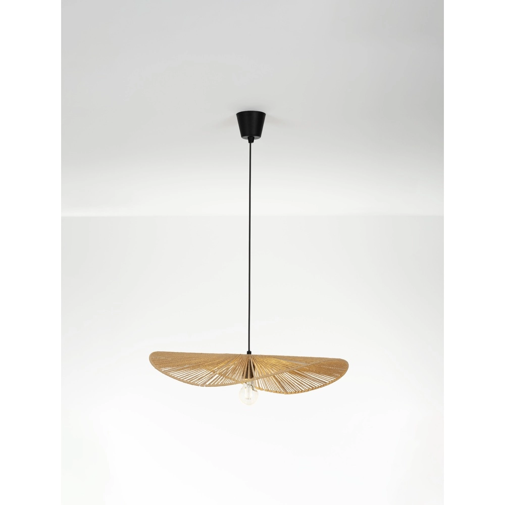 Rattan pendant lamp Siara Ø 60cm Lyora 5212017465603