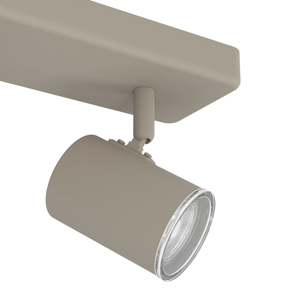 Surface-mounted spot 3-lights Consuma 1 sand brown Eglo 9008606397297