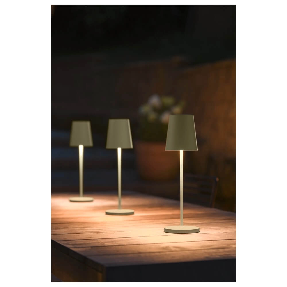 Outdoor table lamp Vinolina Two Green - Rechargeable SLV 4024163288293