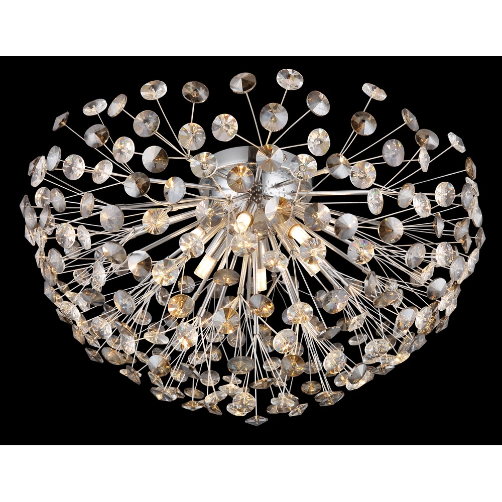 Ceiling lamp Katrina chrome Ø 60cm Globo 9007371484331