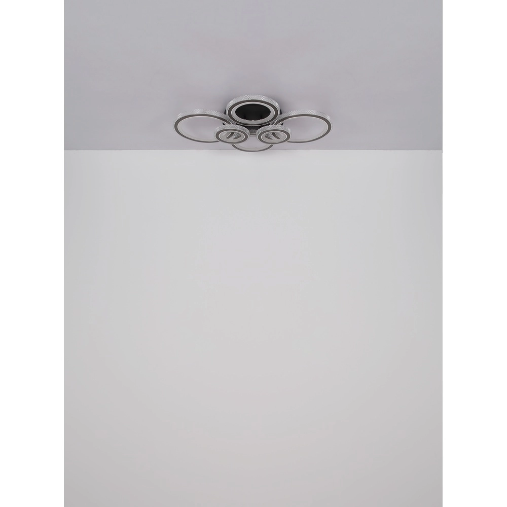 Design ceiling lamp Kora Black Globo 9007371513406