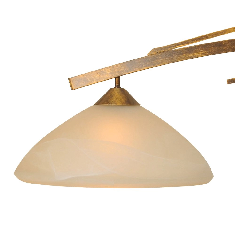 Dining room hanging lamp Bolzano 2-light bronze brown Masterlight 8718121008325