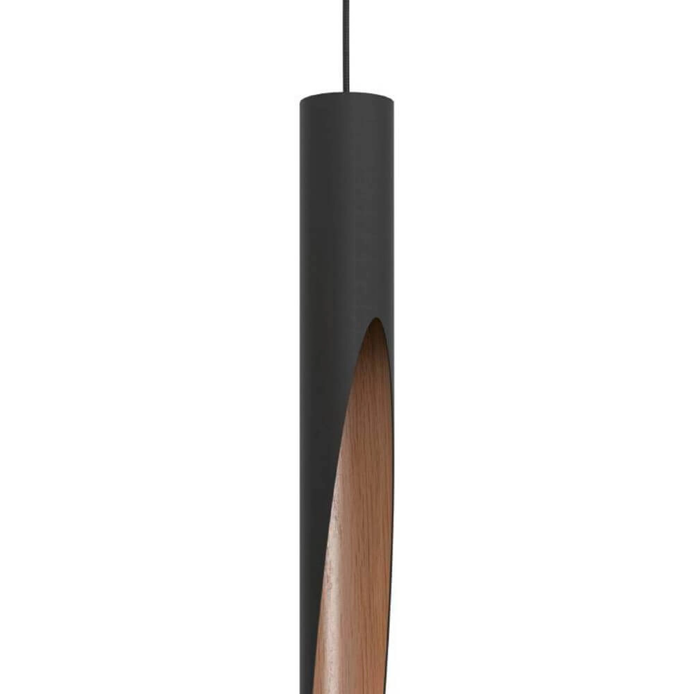 Cylinder pendant lamp Barbotto Ø 6cm Eglo 9008606327966