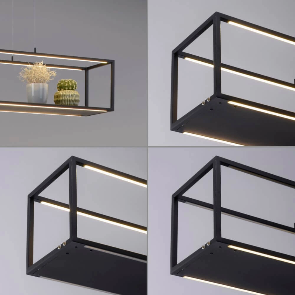 Design pendant lamp Conni rectangular Paul Neuhaus 4012248360996