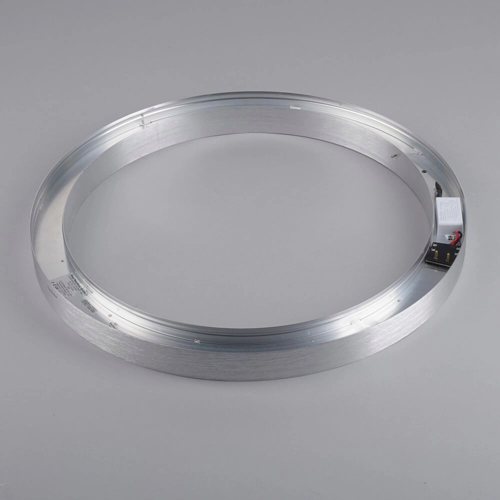 Round floor lamp Pure Lines Round Ø 50cm aluminum Paul Neuhaus 4012248375860