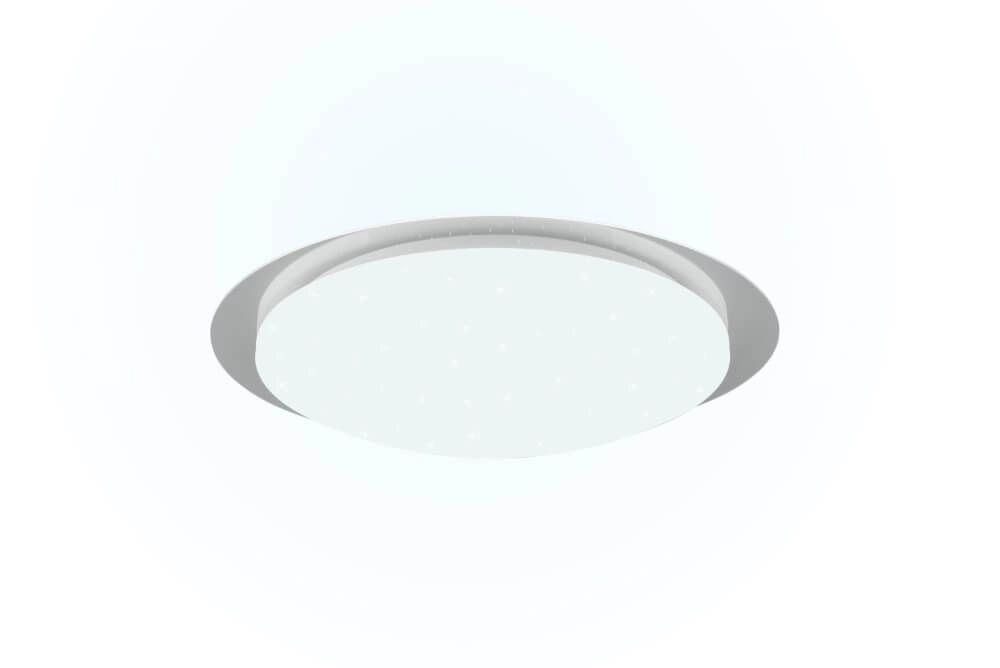Ceiling lamp Frodeno 48cm stainless steel Trio 4017807508482