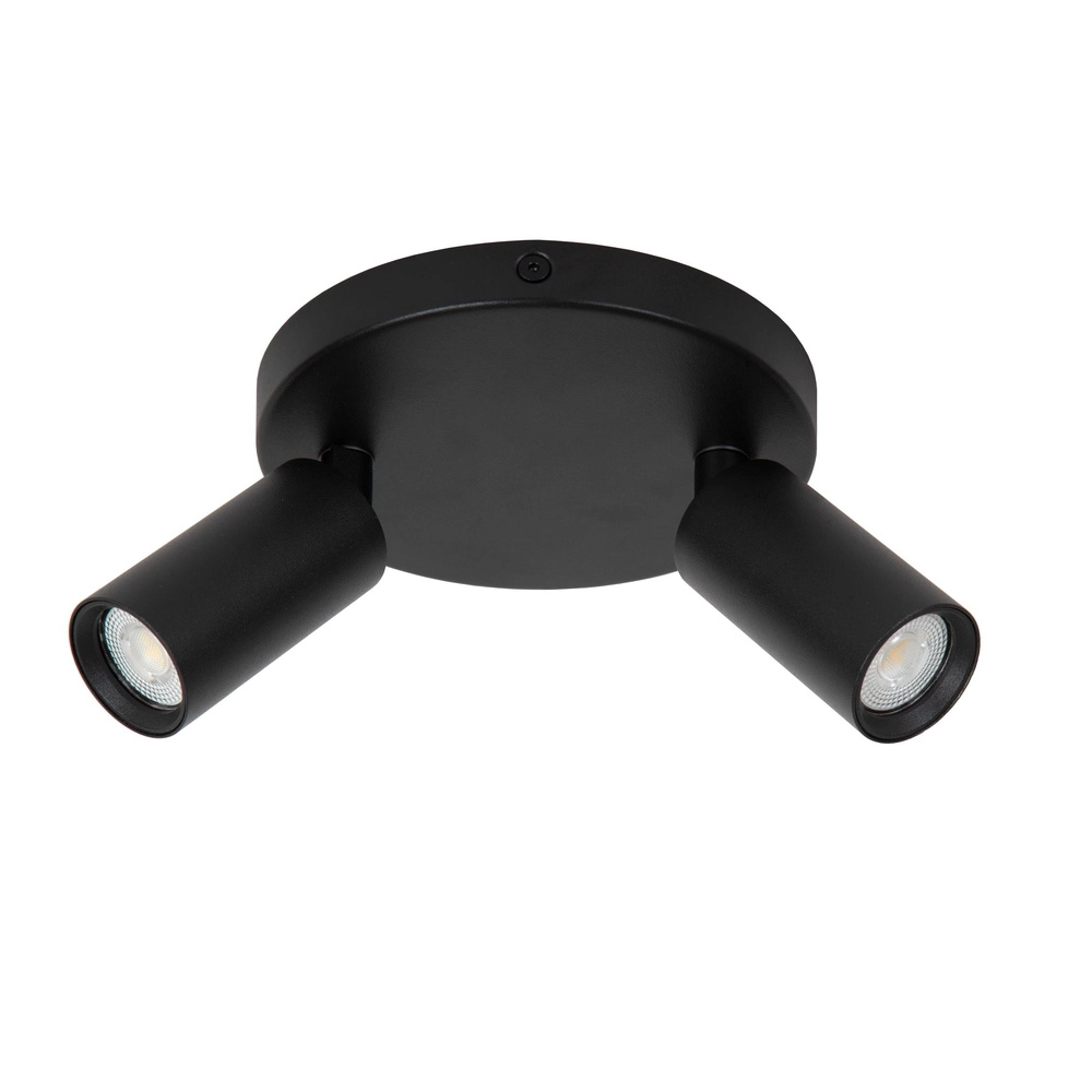 Ceiling spotlight Ritmo mini GU10 2-light black