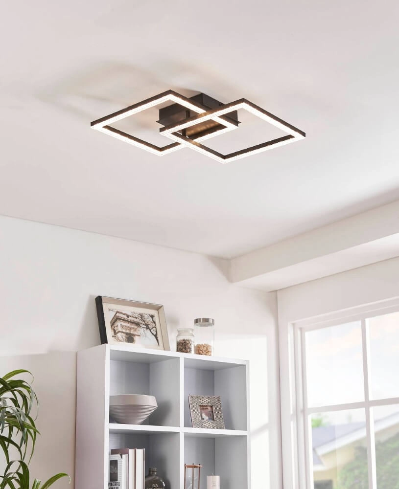 Black ceiling lamp Lejias with led Eglo 9002759997991