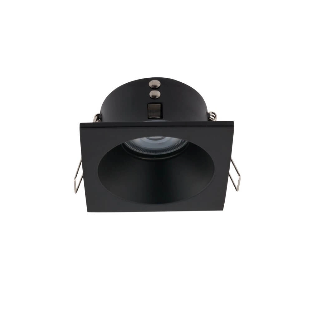 Black recessed spotlight Delta IP54