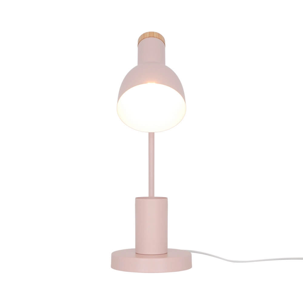 Pink desk lamp Devone with pen holder Nordlux 5704924024566
