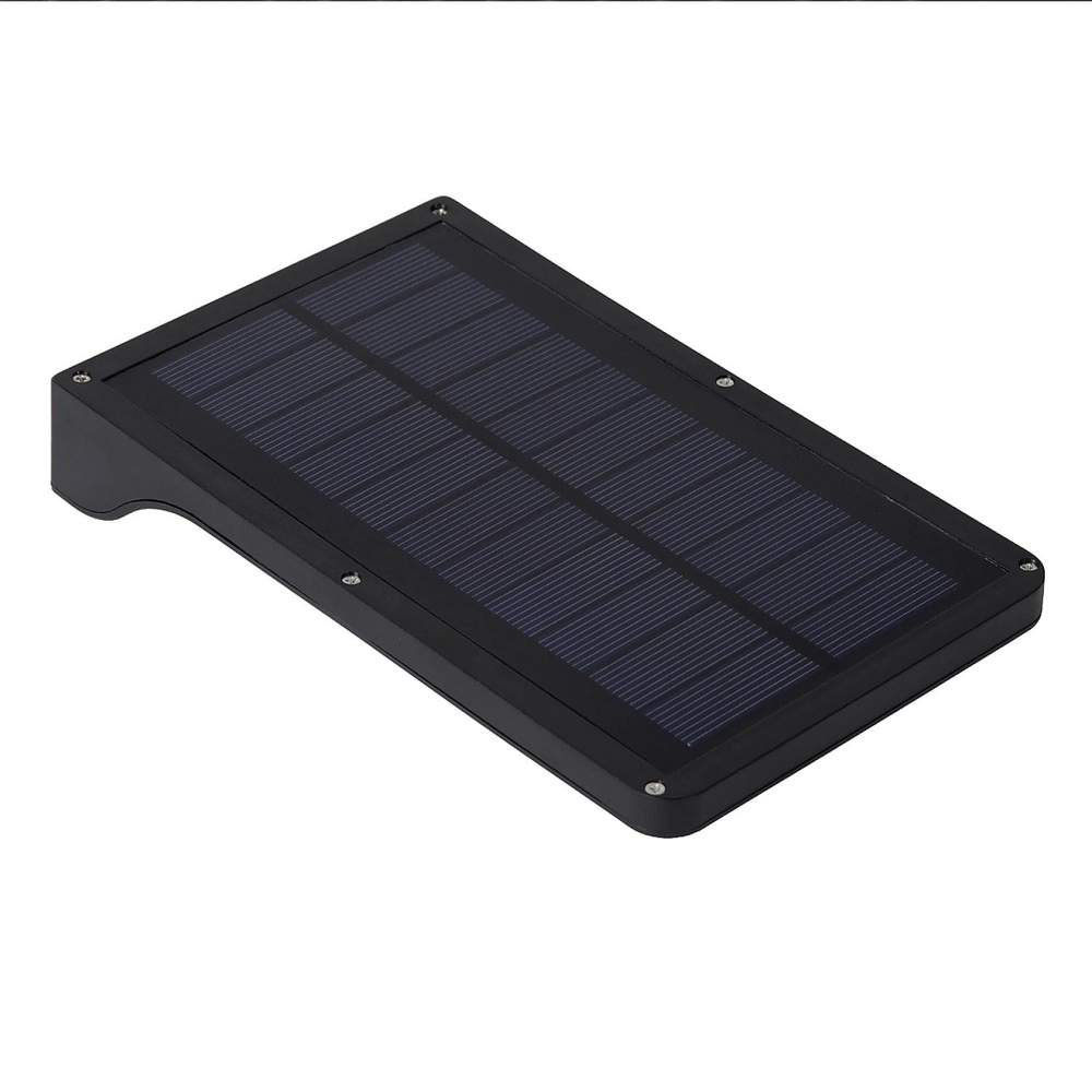 Solar wall light Basic Black Lucide 5411212221155