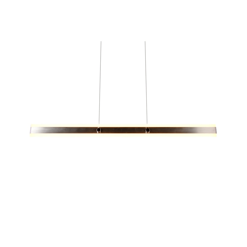 Modern pendant lamp Arcola 115cm nickel Trio 4017807661996