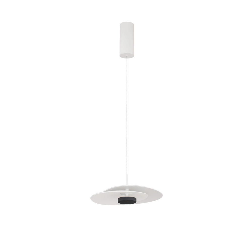 Pendant lamp Olea design white Ø 35cm Lyora 5212017456939