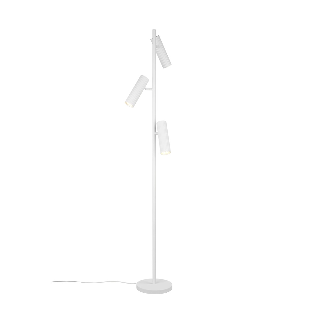 Design floor lamp Soka white