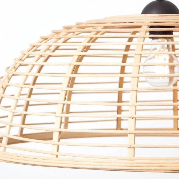 Pendant lamp Crosstown Rattan Brilliant 4004353379833